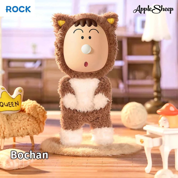 rock shinchan keychain blind box กล่องสุ่ม พวงกุญแจ ตุ๊กตา โบจัง ชินจัง bo chan