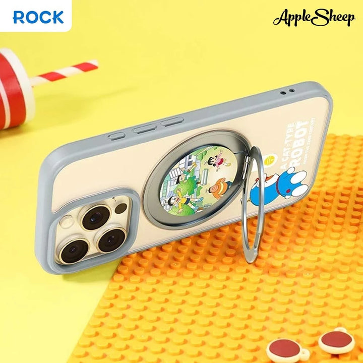 Rock Doraemon รองรับ Magsafe เคส กันกระแทก แม่เหล็ก โดเรม่อน