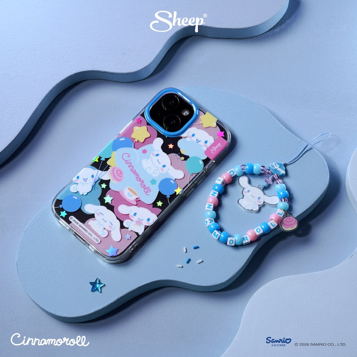 cinnamoroll iphone case เคส ไอโฟน ซินนามอนโรล ลิขสิทธิ์แท้ sanrio สีฟ้า ชมพู ลายน่ารัก ซานริโอ้ มีของแถม