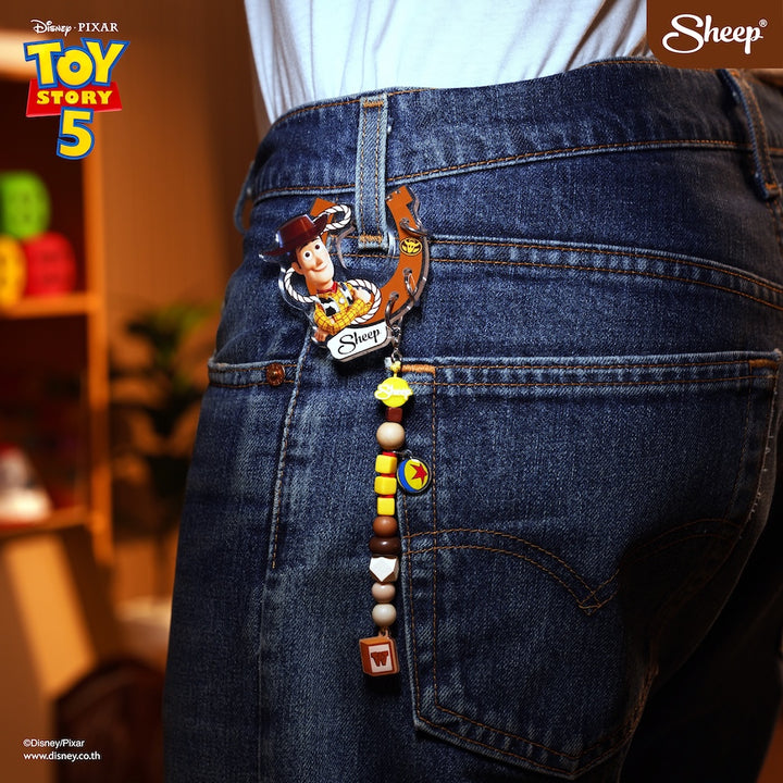 woody Toy Story 5 ลิขสิทธิ์แท้ ดิสนีย์ Disney กล่องสุ่ม blind box ที่ห้อย กระเป๋า snapper carabiner ของสะสม ทอย สตอรี่