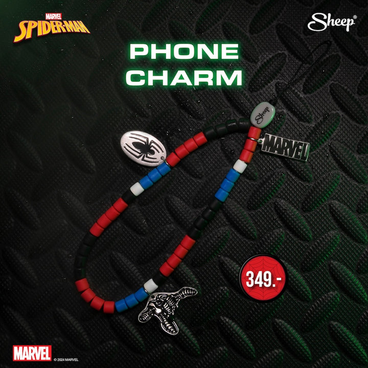สายคล้องมือถือเท่ ๆ Marvel Spider-Man ลิขสิทธิ์แท้ พร้อมส่ง สายคล้องกล้อง