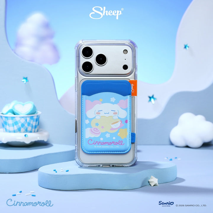 phone wallet cinnamoroll เคสใส่บัตร ซินนามอนโรล ใช้คู่เคส sanrio magsafe accessories ที่ใส่บัตร ลิขสิทธิ์แท้