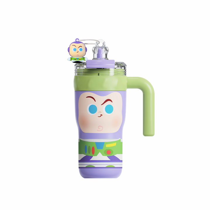 ลิขสิทธิ์แท้ Tumbler Dissing สแตนเลส ของสะสม การ์ตูน Buzz Lightyear Disney น่ารัก ดิสนีย์ แก้วเก็บความเย็น toy story
