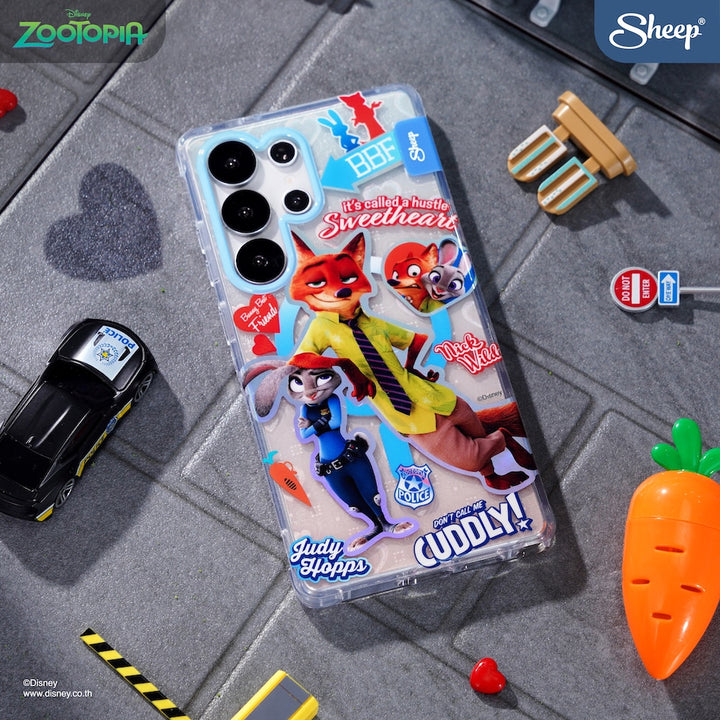 คู่จิ้น nick &amp; judy magsafe zootopia samsung case เคส ซัมซุง ซูโทเปีย ลายน่ารัก ดิสนีย์