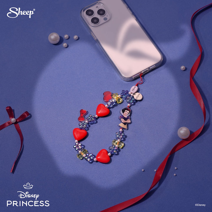 กล่องสุ่ม Snow White ดิสนีย์ Blind box สายคล้องมือถือน่ารัก ๆ Charm ของสะสม Disney
