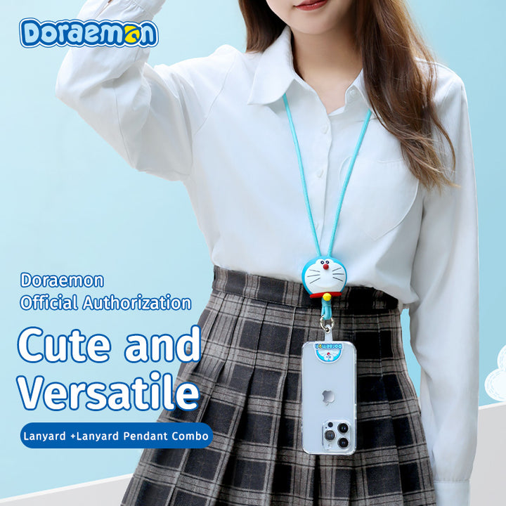 สายสะพาน โทรศัพท์ มือถือ โดเรม่อน Rock Doraemon สายคล้องคอ โดราเอม่อน