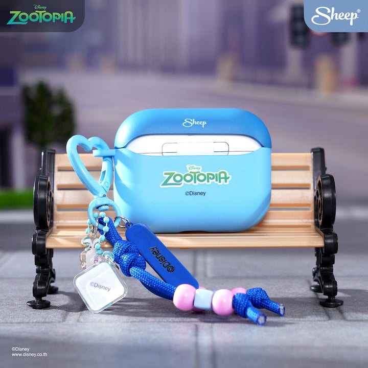airpods case zootopia สีฟ้า เคสแอร์พอด จูดี้ judy hopps กระต่าย ซูโทเปีย ลายน่ารัก