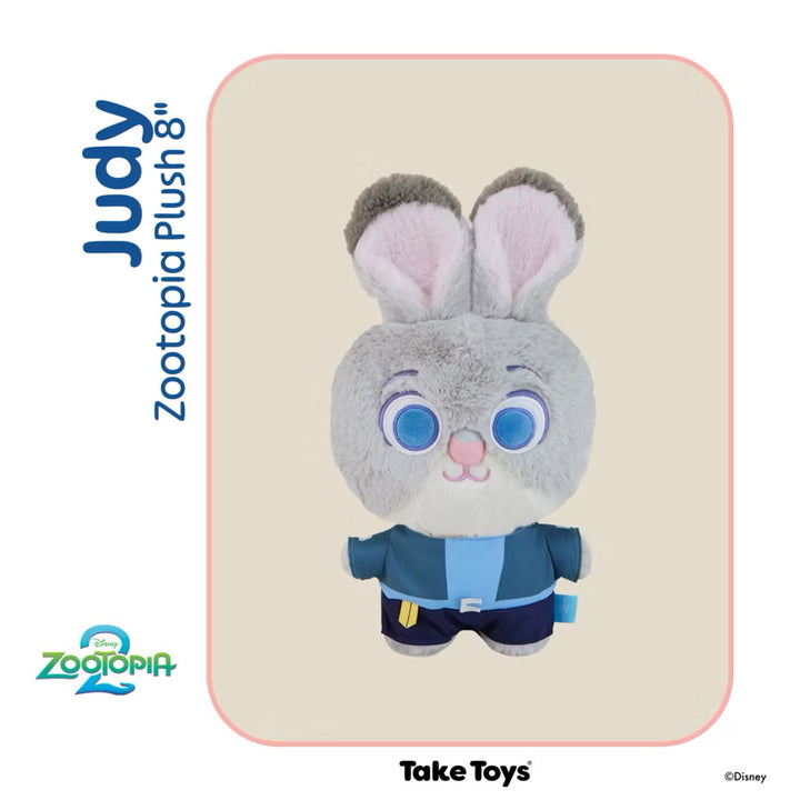 ตุ๊กตา zootopia 2 judy hopps disney take toys กระต่าย จูดี้ ซูโทเปีย ดิสนีย์ plush