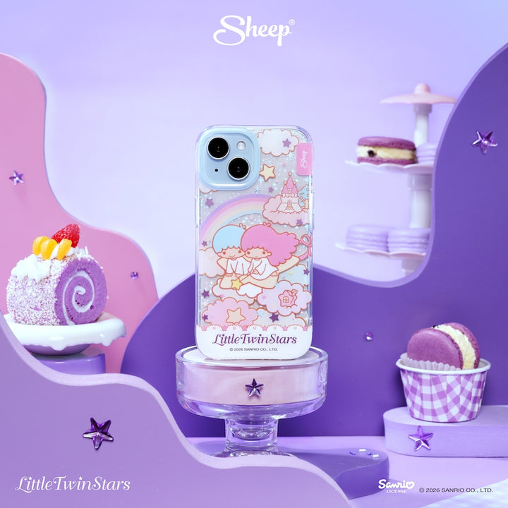 little twin stars iphone case sketch เคส ไอโฟน ลิตเติ้ลทวินสตาร์ ลิขสิทธิ์แท้ sanrio สีม่วง ลายน่ารัก ซานริโอ้ กันกระแทก