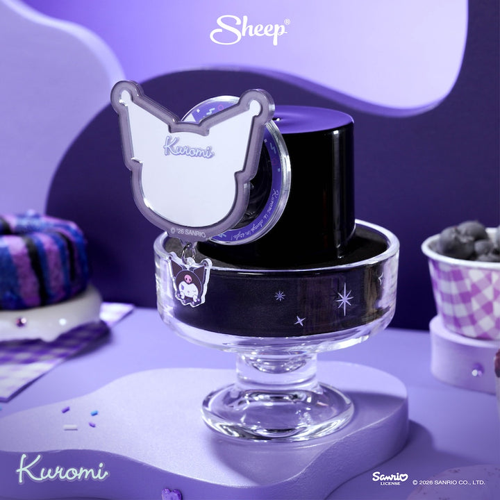 ที่แปะมือถือ กระจก kuromi magsafe สีม่วง ดำ คุโรมิ ใช้คู่เคส sanrio ลิขสิทธิ์แท้ phone griptok accessories ซานริโอ้