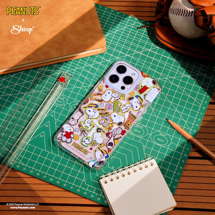 เคสทึบลาย Snoopy iPhone case  peanuts เคสไอโฟน peanuts เคส iphone16