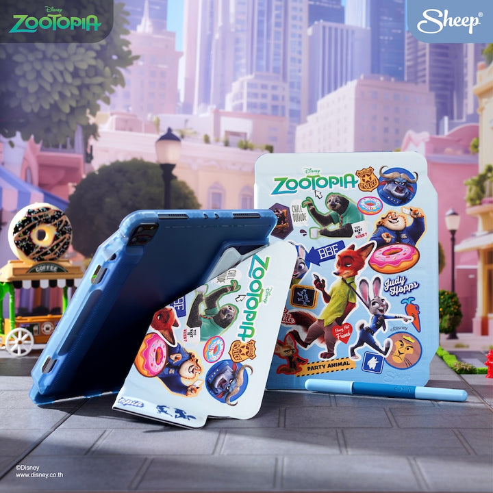 เคสไอแพด ซูโทเปีย กันงอ zootopia iPad case ลายตัวละคร น่ารัก ลิขสิทธิ์แท้ กันกระแทก