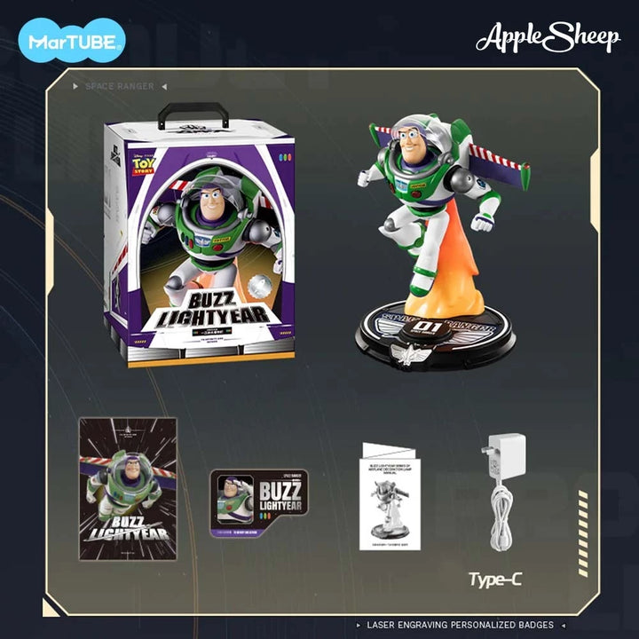 โคมไฟ บัซ ไลท์เยียร์ แท่นชาร์จไร้สาย ทอย สตอรี่ buzz lightyear toy story martube lamp