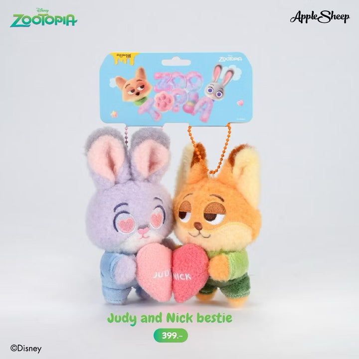 พวงกุญแจน่ารัก ของใช้คู่แฟน Nick Wilde และ Judy Hopps ของใช้คู่เพื่อน