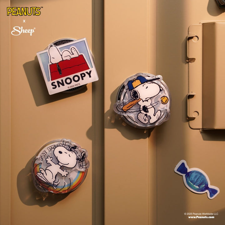 ที่แปะโทรศัพท์ หมุนได้ Snoopy Accessories ที่แปะโทรศัพท์ Snoopy  Griptok Snoopy