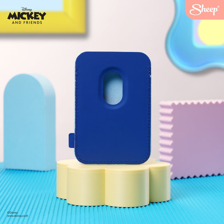 card holder magsafe ที่ใส่บัตร มิคกี้เมาส์ สีฟ้า wallet mickey mouse