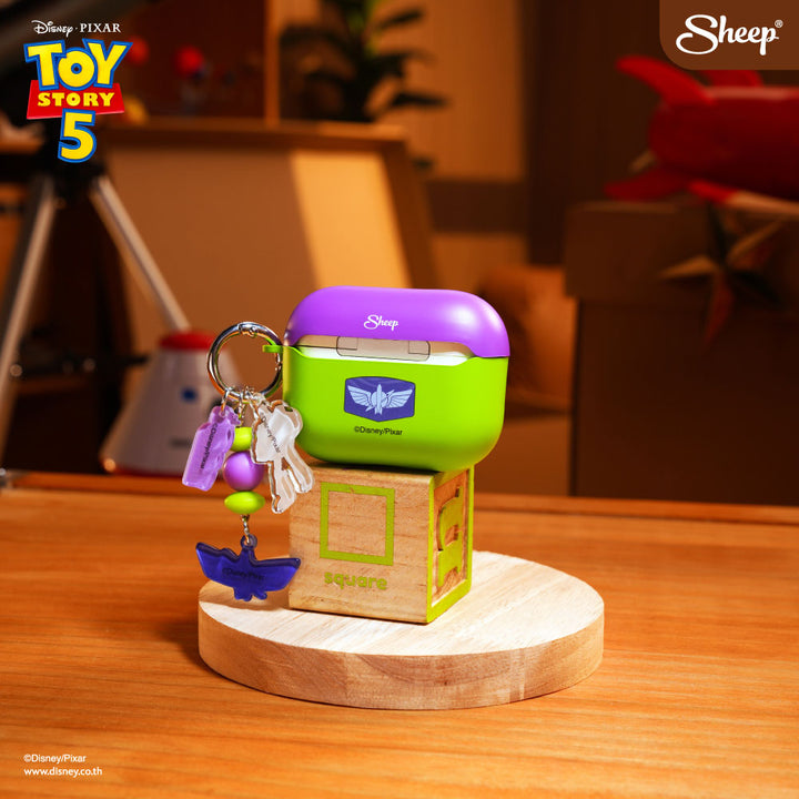 ทอย สตอรี่ Toy Story 5 ลิขสิทธิ์แท้ ดิสนีย์ Disney เคส case ของสะสม airpods pro แอร์พอด buzz สี เขียว ม่วง keyring