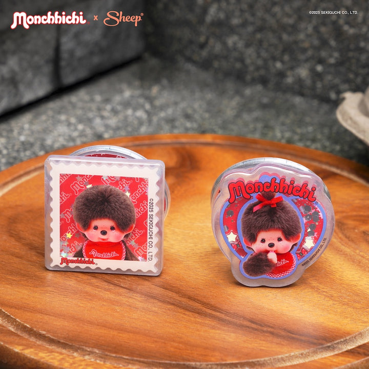 ที่แปะโทรศัพท์ monchhichi ม่อนชิชิคุง ม่อนชิชิจัง magsafe griptok เขย่าได้ ลิขสิทธิ์แท้