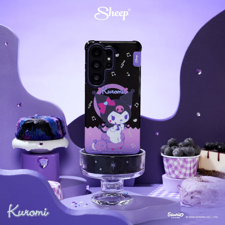 kuromi samsung magsafe case เคส ซัมซุง คุโรมิ ลิขสิทธิ์แท้ sanrio สีม่วง ดำ ลายน่ารัก ซานริโอ้ กันกระแทก s25 s26 ultra