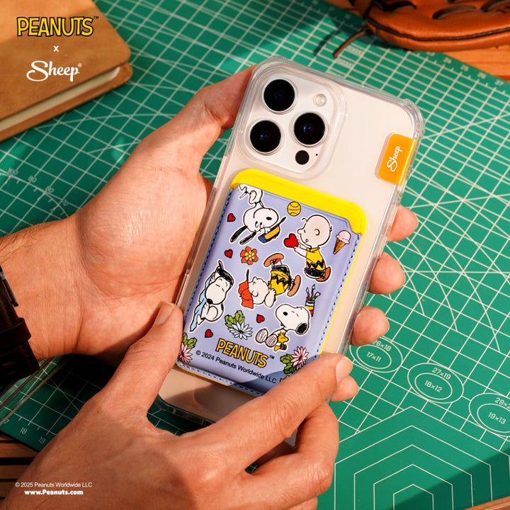 Card Holder Snoopy Magsafe Wallet Peanuts ของใช้คู่เคส