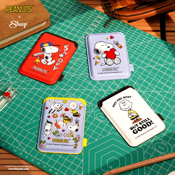 Card Holder Snoopy กระเป๋าเก็บบัตร Snoopy Magsafe Wallet Peanuts