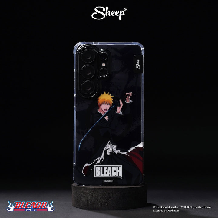 เคส ซัมซุง bleach เทพมรณะ คุโรซากิ อิจิโกะ kurosaki ichigo บลีช สีดำ เท่ๆ samsung magsafe case s25 s26 ultra กันกระแทก