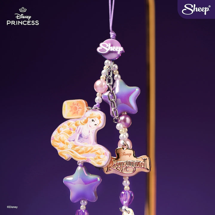 สายคล้องมือถือน่ารัก ๆ Charm ห้อยโทรศัพท์ลูกปัด Rapunzel Disney ราพันเซล