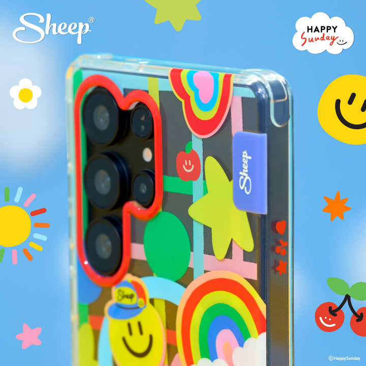 เคส Magsafe ลายน่ารัก เคส Samsung S25 Ultra Happy Sunday