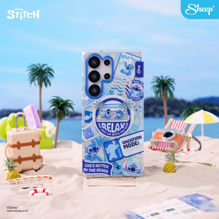 เคสกันกระแทกลวดลาย Stitch ชาร์จไร้สายได้ เคส Samsung Stitch