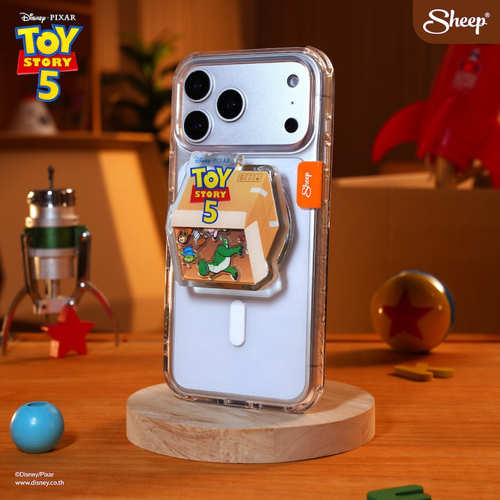 ลิขสิทธิ์แท้ ดิสนีย์ Disney ที่แปะมือถือ MagSafe Toy Story 5 Phone Grip woody Buzz วูดดี้ บัซ ของเล่น ของสะสม ทอย สตอรี่