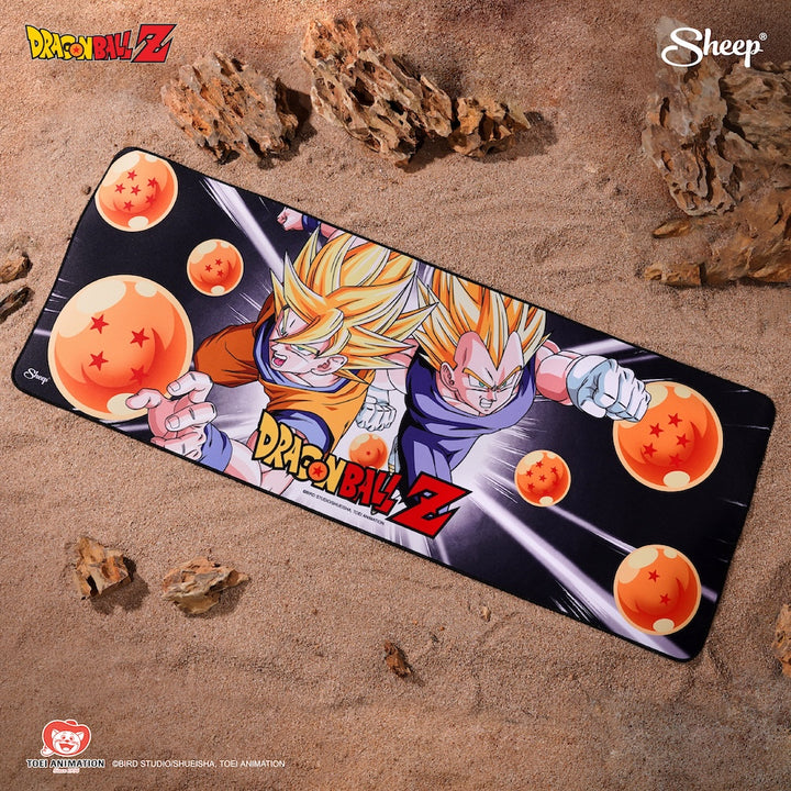 Mousepad Dragon Ball Z สะสมของดราก้อนบอล ลิขสิทธิ์แท้ แผ่นรองเมาส์ลาย ซุปเปอร์ไซย่า