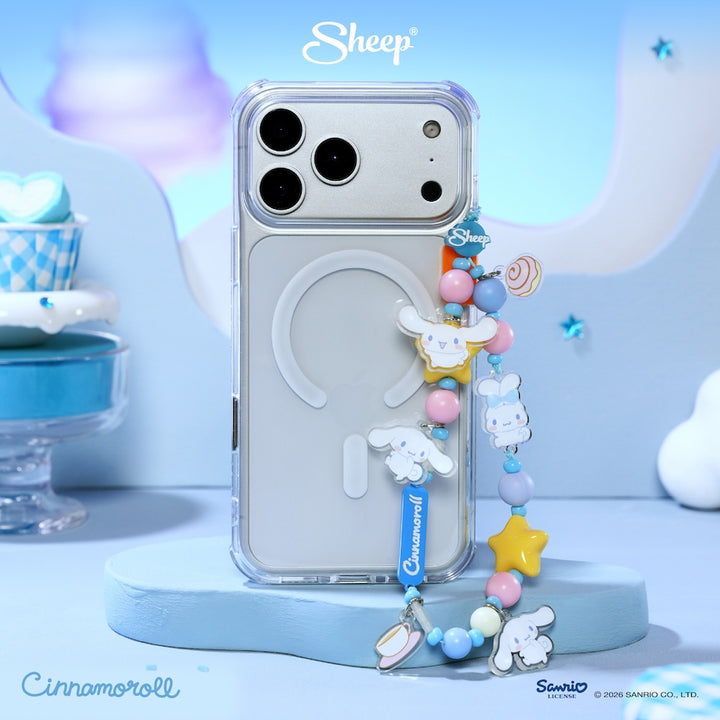 สายห้อยมือถือ cinnamoroll phone charm ซินนามอนโรล ใช้คู่เคส sanrio ลิขสิทธิ์แท้ accessories ซานริโอ้