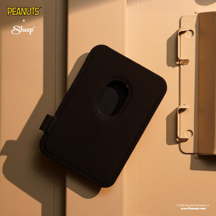 Magsafe Wallet Peanuts Card Holder Snoopy ลิขสิทธิ์แท้ เคสแม่เหล็ก Peanuts