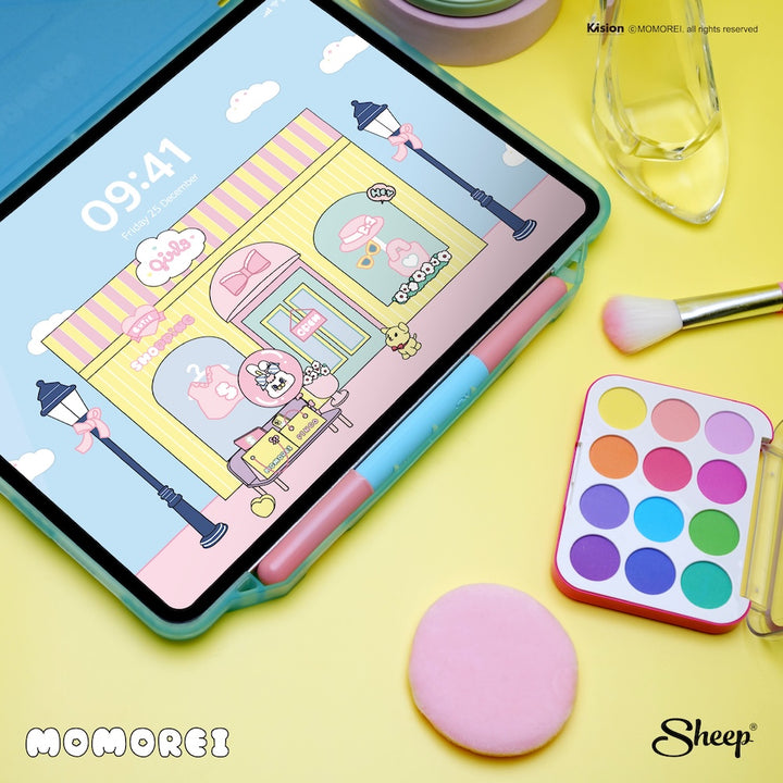 ipad case momorei เคสไอแพด โมโมเรอิ สีพาสเทล ริโค่ กระต่าย น่ารัก