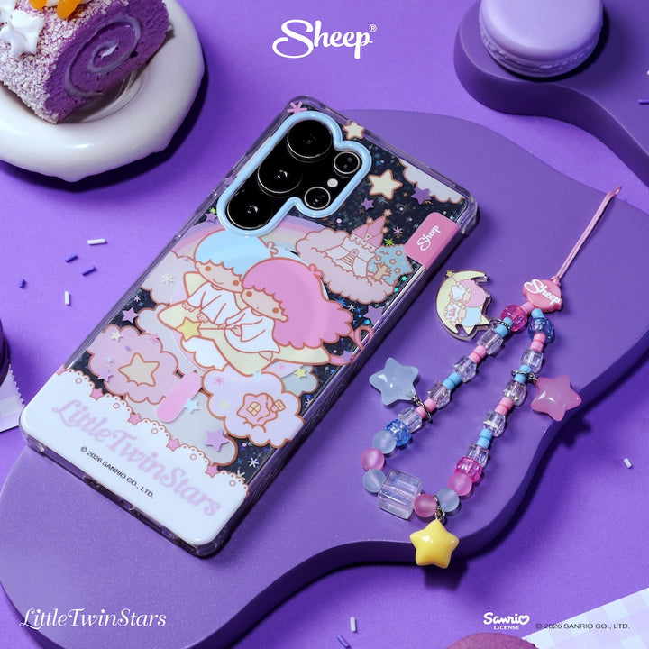 เคส ซัมซุง ลายน่ารัก little twin stars kiki lala samsung case magsafe ลิขสิทธิ์แท้ sanrio สีม่วง ซานริโอ้ กันกระแทก มีของแถม