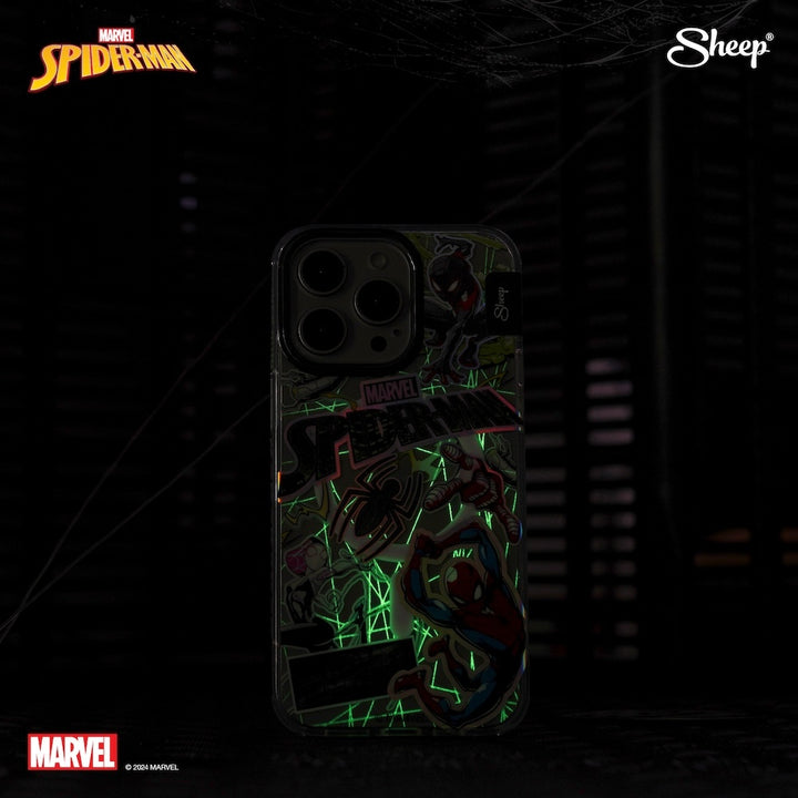เคสไอโฟน Magsafe ลิขสิทธิ์แท้ เคสมาร์เวล Spider-Man แถม Griptok และ Charm