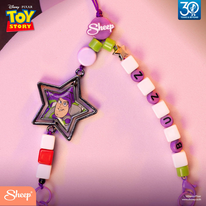 สายห้อยโทรศัพท์ Buzz ลิขสิทธิ์แท้ Charm Toy Story กล่องสุ่ม Toy Story