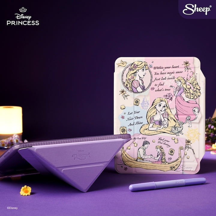 เคสไอแพดลายน่ารัก เคส iPad Pro, เคส iPad Air ของแท้ Disney Rapunzel ราพันเซล