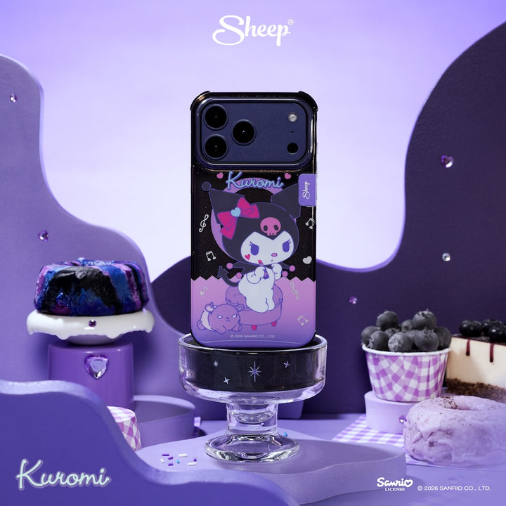 เคส ไอโฟน คุโรมิ ลายน่ารัก kuromi iphone case magsafe ลิขสิทธิ์แท้ sanrio สีม่วง ดำ ซานริโอ้ 17 18 pro max