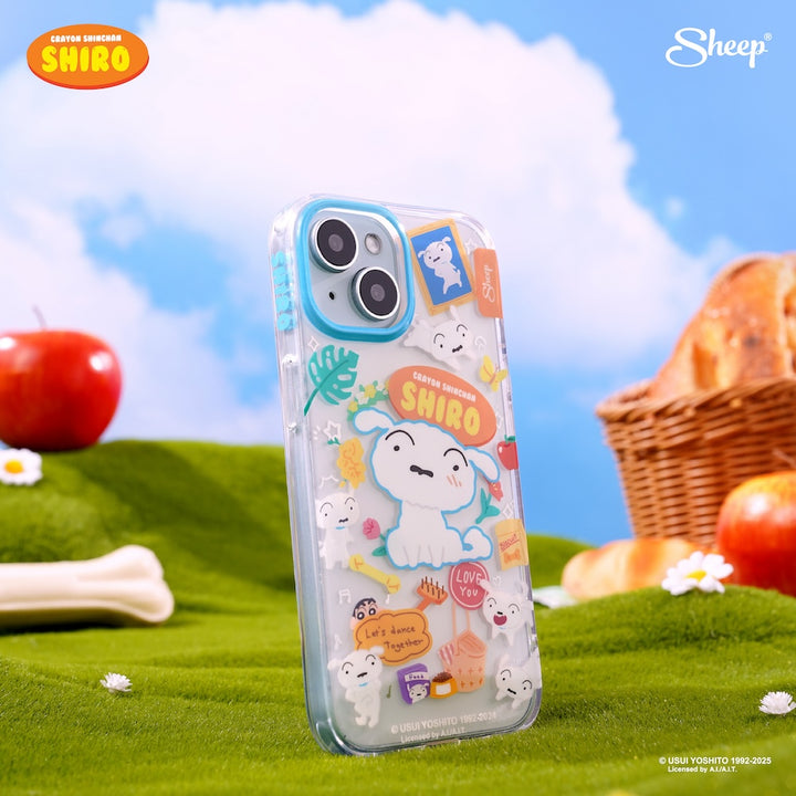 iPhone Case shiro เคสไอโฟน ชิโร่ ลายสวย โชว์สีเครื่อง shinchan case