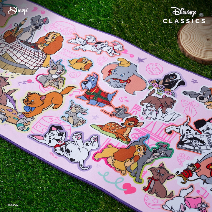 แผ่นรองเมาส์แผ่นใหญ่ ลายน่ารัก Mousepad การ์ตูนดิสนีย์ Disney ยุค 90