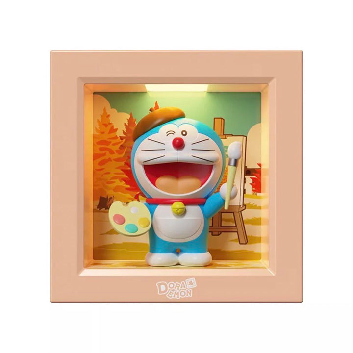 Rock Gadget Doraemon กรอบ โคมไฟ ตั้งโต๊ะ อ่านหนังสือ โดเรม่อน แบตทน