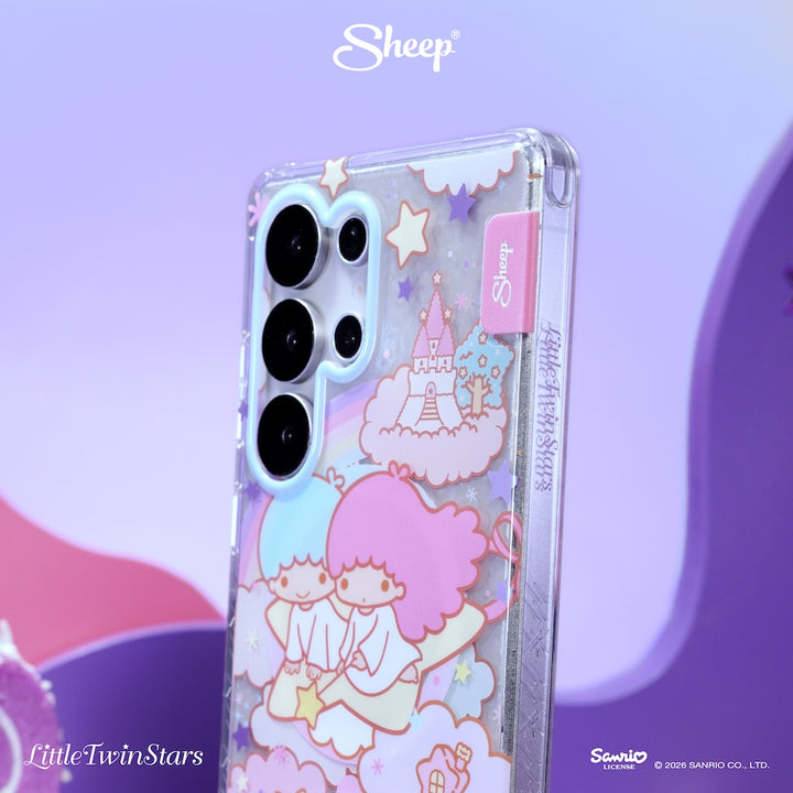 little twin stars magsafe samsung case ลายน่ารัก เคส ซัมซุง ลิตเติ้ลทวินสตาร์ สีม่วง ลิขสิทธิ์แท้ sanrio ซานริโอ้ กันกระแทก