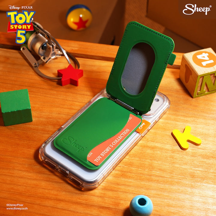 Toy Story 5 ลิขสิทธิ์แท้ ดิสนีย์ Disney MagSafe Phone wallet stand ที่ใส่บัตร แปะ มือถือ เคส case ของสะสม ทอย สตอรี่ ตั้งได้