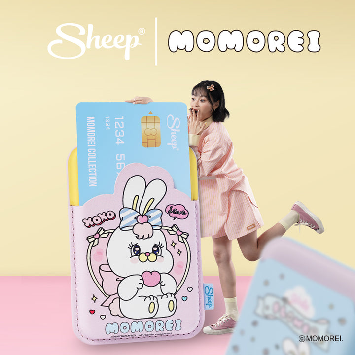 magsafe wallet สีพาสเทล momorei accessories แต่งเคส เคส ใส่บัตร card holder