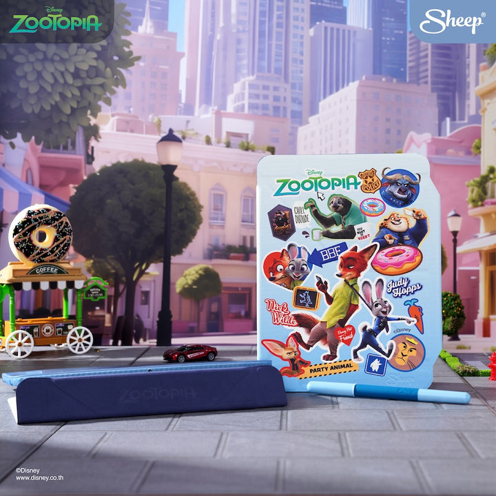zootopia iPad case เคสไอแพด ซูโทเปีย สีฟ้า สายเรียน สายจด กันงอ ลิขสิทธิ์แท้