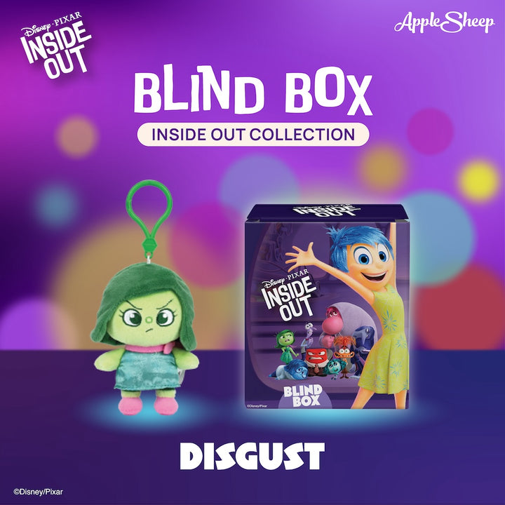 พวงกุญแจ Inside Out 2 Disgust ลิขสิทธิ์แท้ พวงกุญแจห้อยกระเป๋า พร้อมส่ง