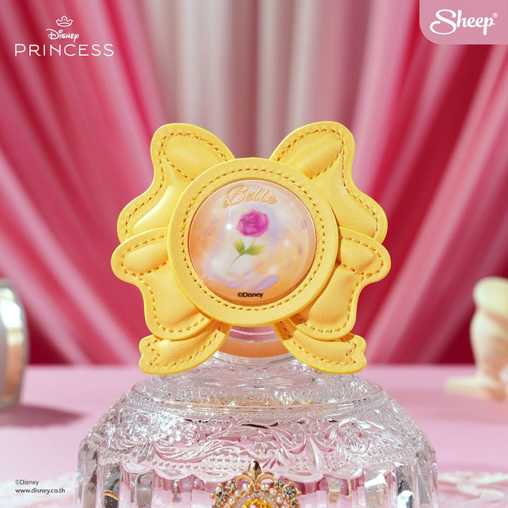 ที่แปะมือถือ MagSafe Phone Grip Belle เบลล์ ลิขสิทธิ์แท้ Disney Princess เจ้าหญิง Bow แม่เหล็ก โบว์ สีเหลือง น่ารัก