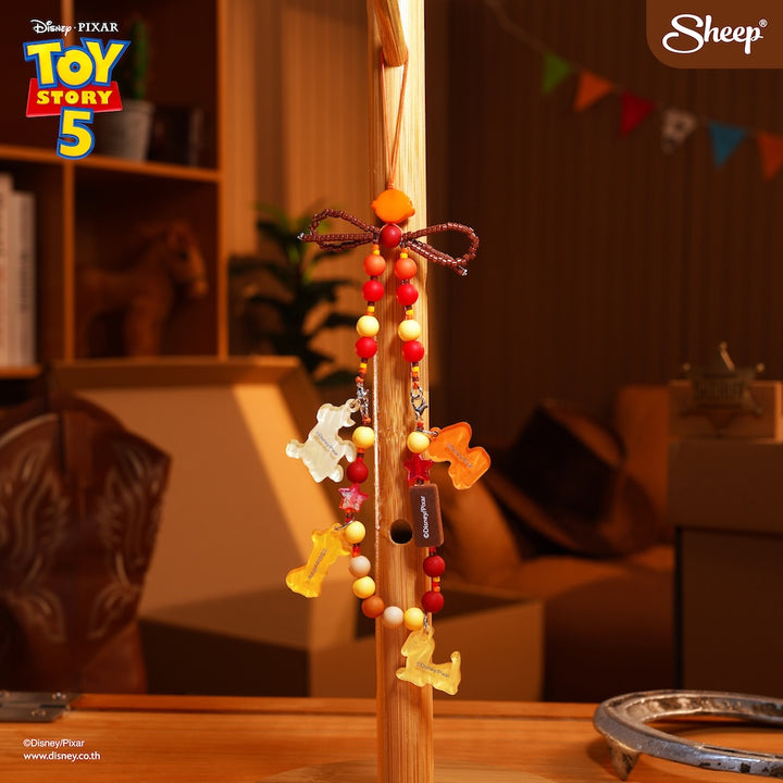 woody Jessie slinky ของเล่น ลิขสิทธิ์แท้ ดิสนีย์ Disney Toy Story 5 สายห้อย มือถือ Phone Charm Case เคส ของสะสม ทอย สตอรี่