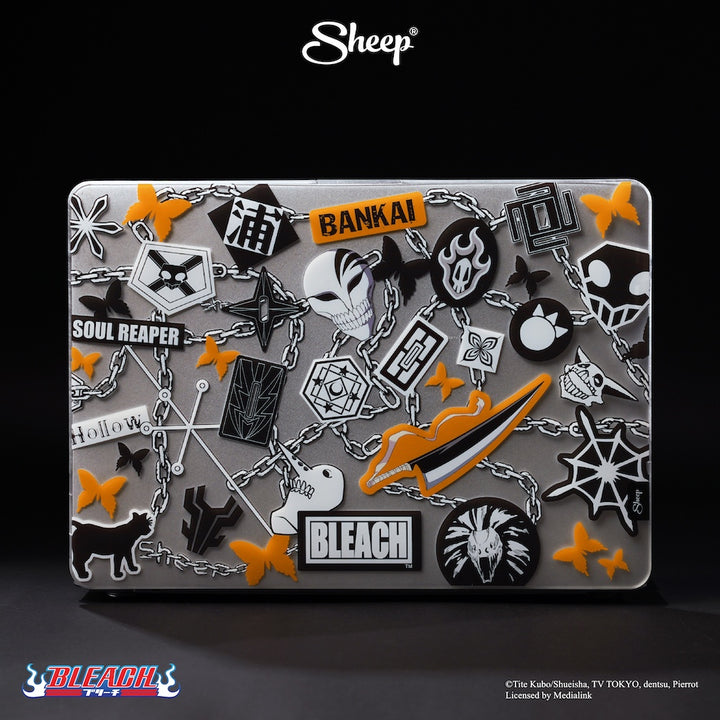 macbook air pro แมคบุ๊ค เคส case BLEACH บลีช เทพมรณะ ลิขสิทธิ์แท้ Ichigo อิจิโกะ ลายเท่ ๆ กันรอย นิ้วมือ ขีดข่วน กันกระแทก
